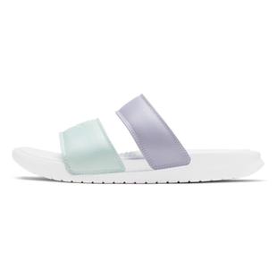 Nike Benassi Duo 潮流运动 运动拖鞋 女款 紫色