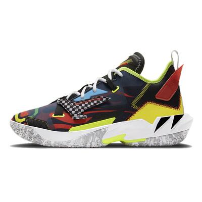 Jordan Zer0.4 PF Marathon 低帮 实战篮球鞋 男女同款 黑黄