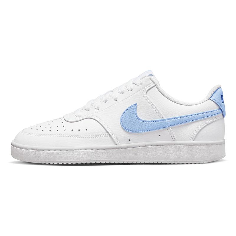 Nike Court Vision 1 Low 防滑轻便 低帮 板鞋 女款 白蓝