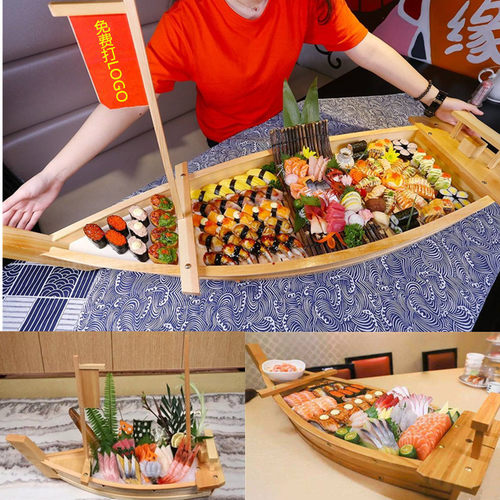 日料寿司刺身船干冰自助餐海鲜