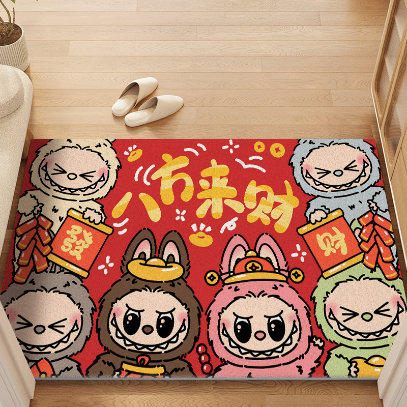 拉布布入户门地垫防滑耐脏脚垫