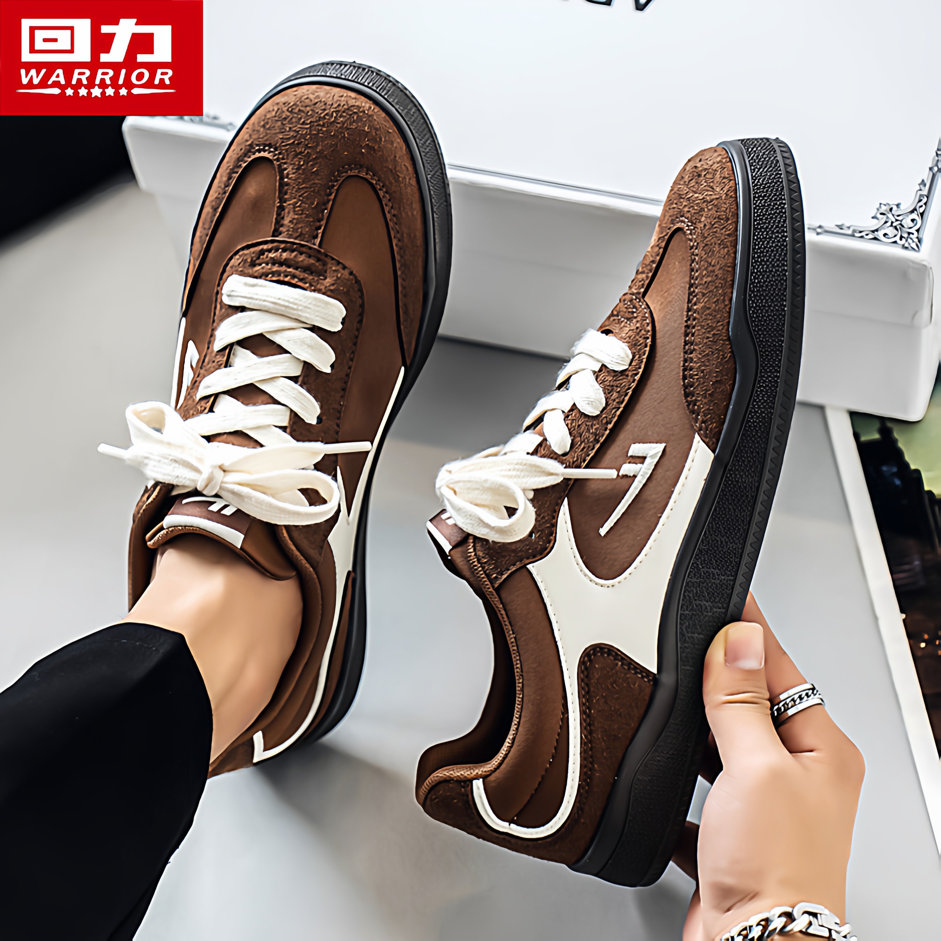 回力德训男鞋冬季潮牌复古百搭低帮板鞋青少年休闲运动轻便赛车鞋,流行男鞋,德训鞋,淘宝优惠券,粉丝福利购,淘宝优惠卷