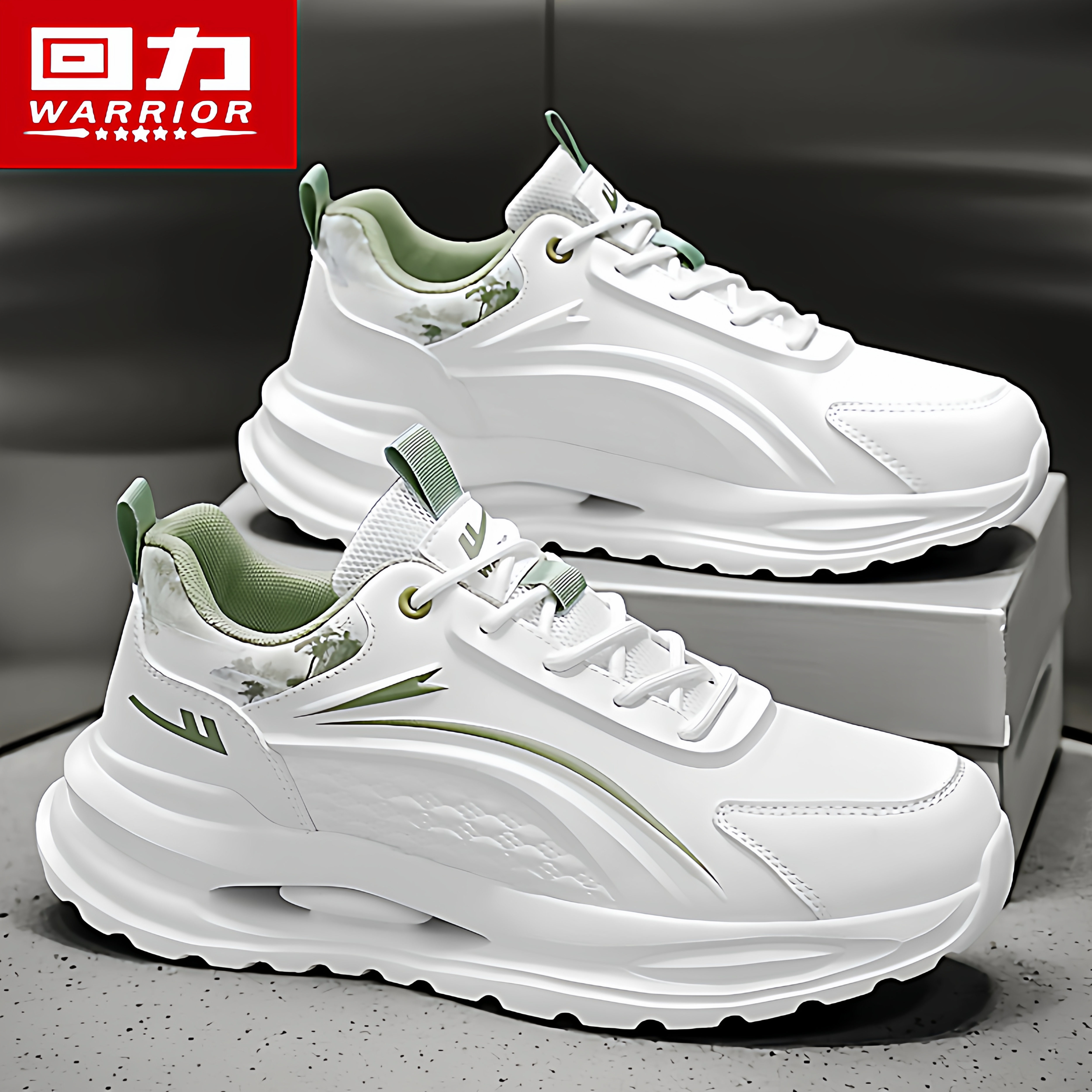 回力官方旗舰店男鞋厚底老爹鞋男