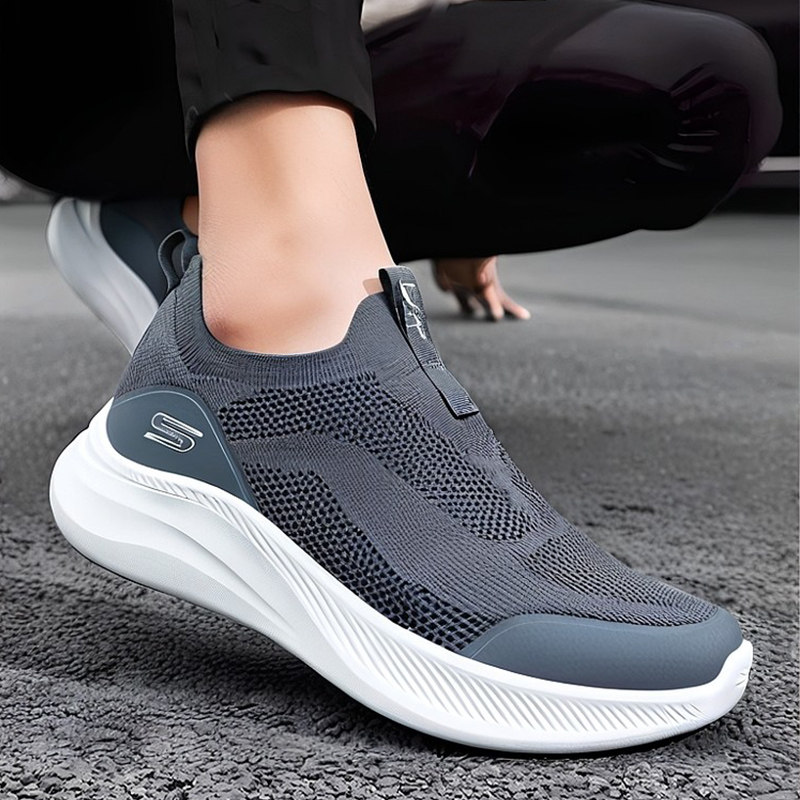 斯凯奇2026年春夏季新款男鞋一脚蹬休闲运动网面透气送爸爸健步鞋,流行男鞋,健步鞋,淘宝优惠券,粉丝福利购,淘宝优惠卷