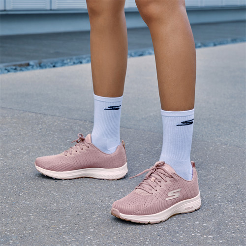 Skechers斯凯奇女鞋轻质高弹减震跑鞋秋季时尚潮流百搭休闲运动鞋