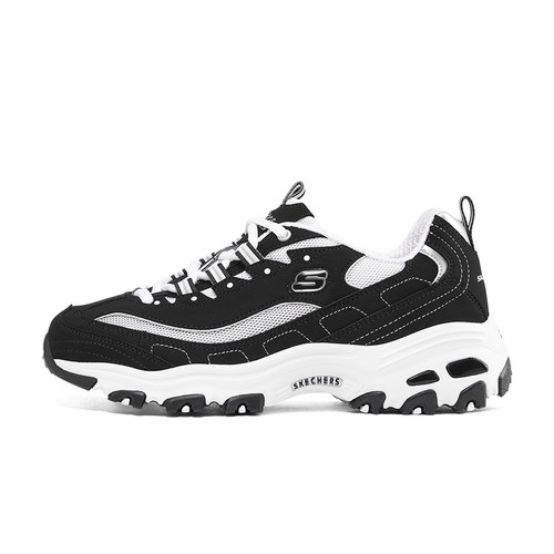Skechers斯凯奇春秋季新款男鞋休闲百搭老爹鞋复古熊猫鞋896121