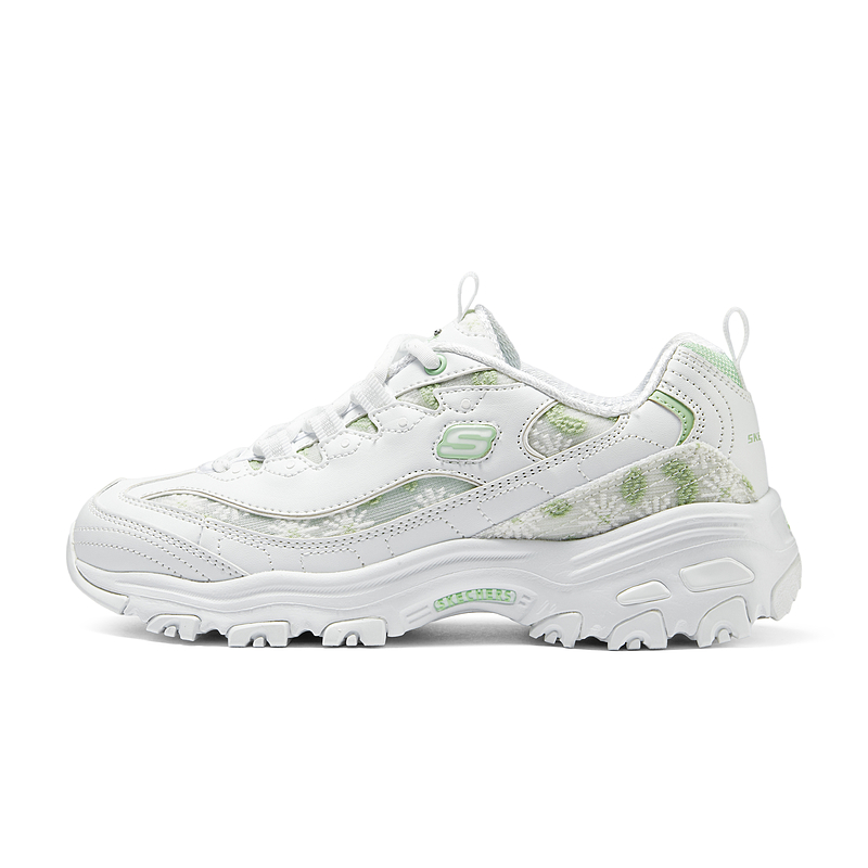 Skechers斯凯奇女鞋多巴胺软底熊猫鞋花海熊运动厚底增高休闲鞋子