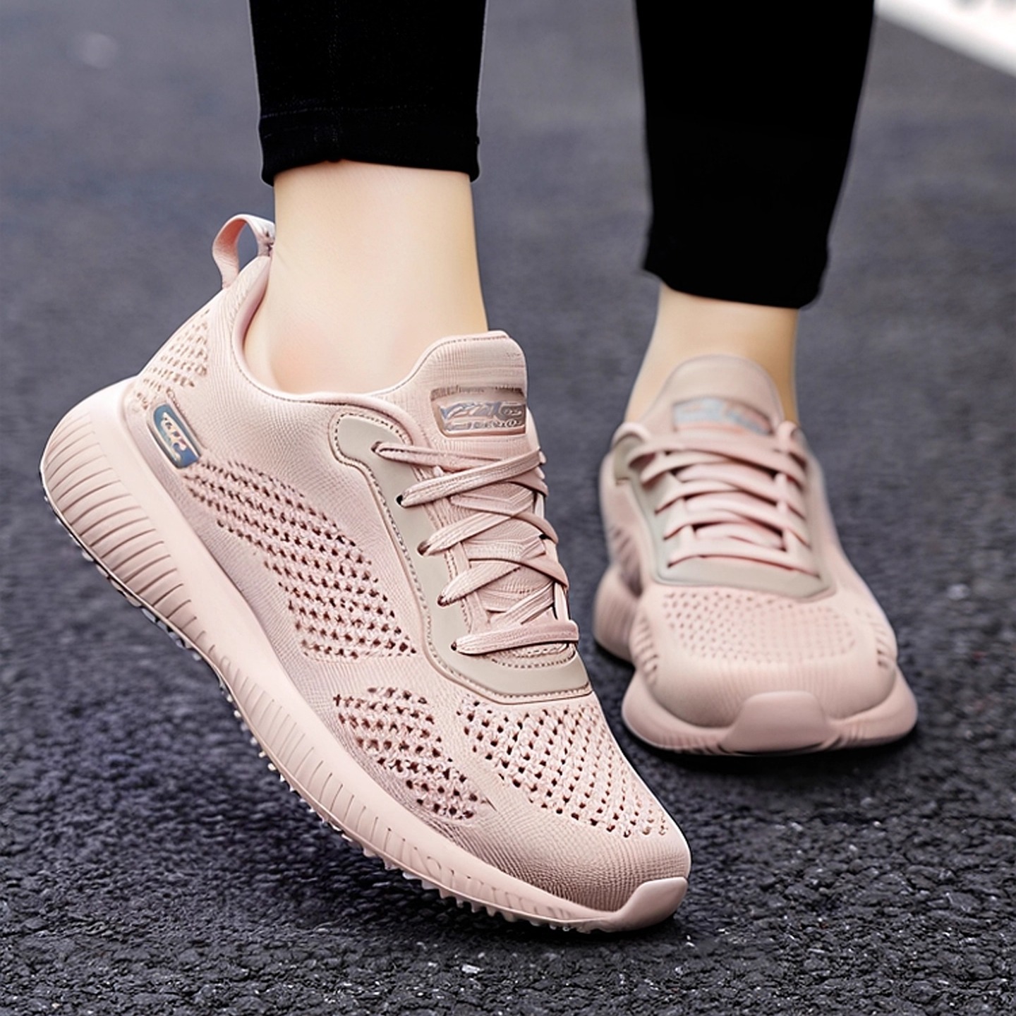 斯凯奇女鞋减震运动鞋