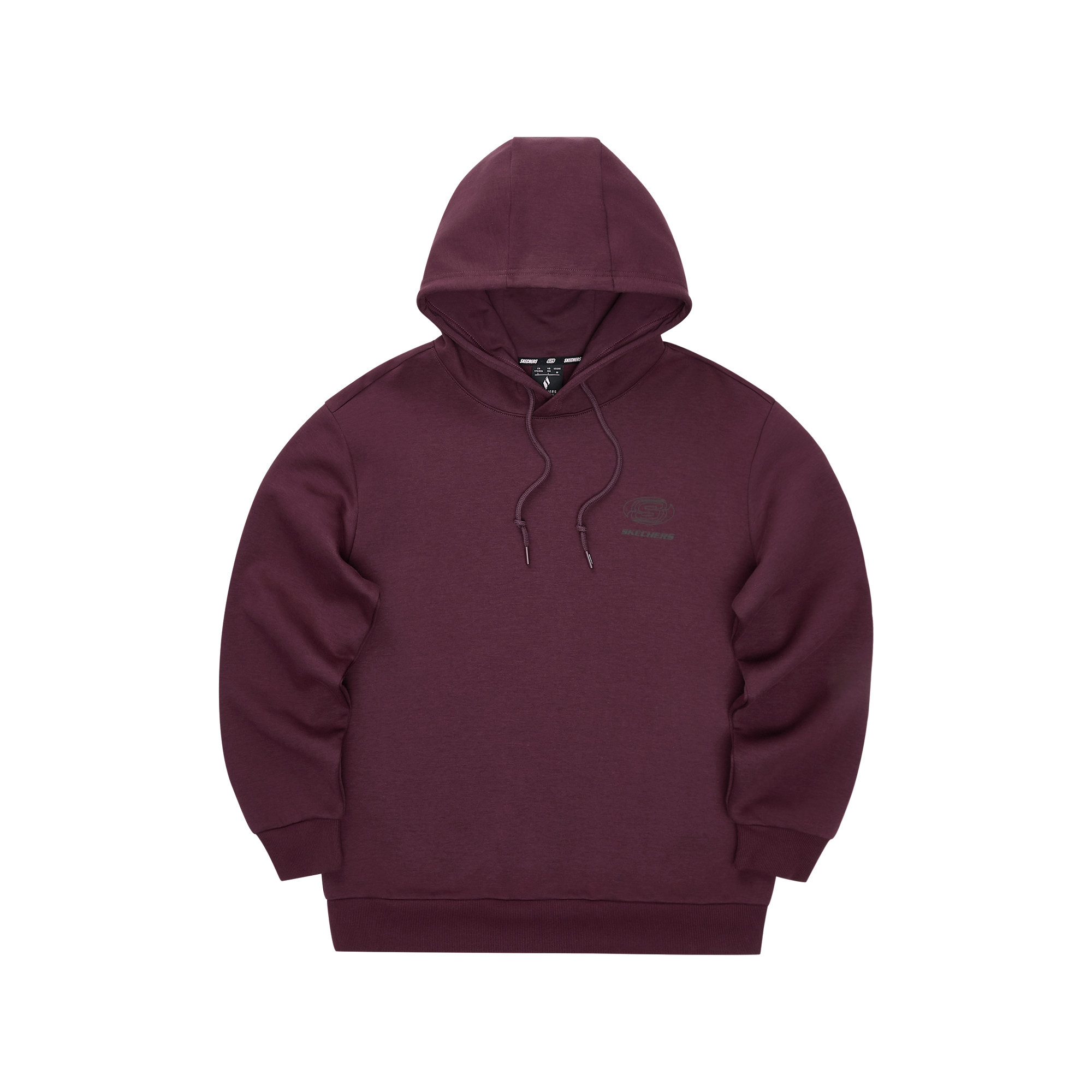 斯凯奇春季男女款连帽宽松休闲卫衣时尚潮流运动休闲柔软针织上衣