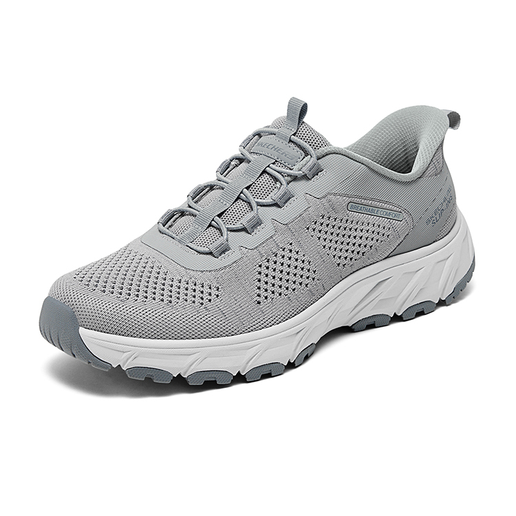 闪穿鞋Skechers斯凯奇Slip ins系列2025秋男新款一脚蹬厚底户外鞋