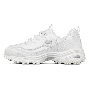 Skechers斯凯奇秋冬季款女鞋休闲百搭老爹鞋运动厚底小白鞋149463