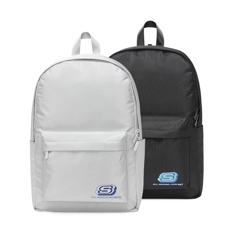 斯凯奇大容量双肩包书包男女同款