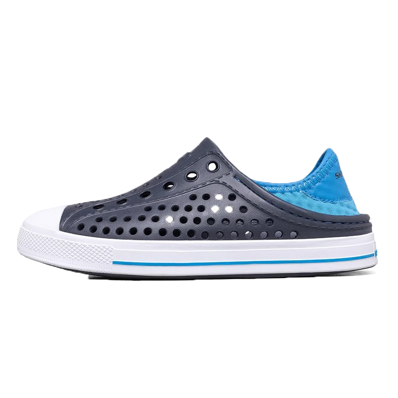 Skechers斯凯奇儿童凉鞋春季男童洞洞鞋溯溪防滑缓震包头沙滩鞋子