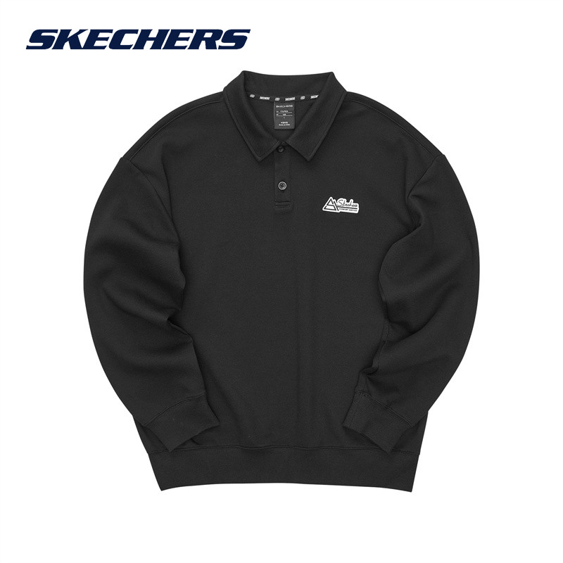 Skechers斯凯奇男款秋冬舒适透气百搭休闲运动衫简约卫衣L122M069在类目 运动服/休闲服装, 运动卫衣/套头衫中 - 来自Buy2taobao.com提供专业的淘宝代购服务