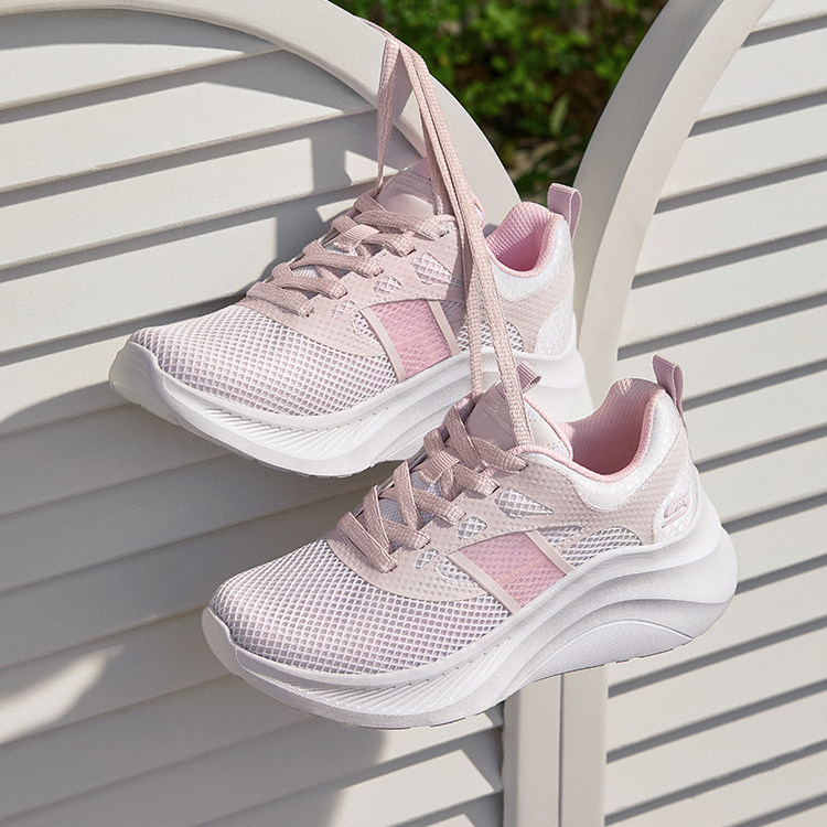 斯凯奇糕糕鞋2026女新款透气网面设计休闲运动鞋舒适厚底小白鞋,运动鞋new,其它运动鞋,淘宝优惠券,粉丝福利购,淘宝优惠卷