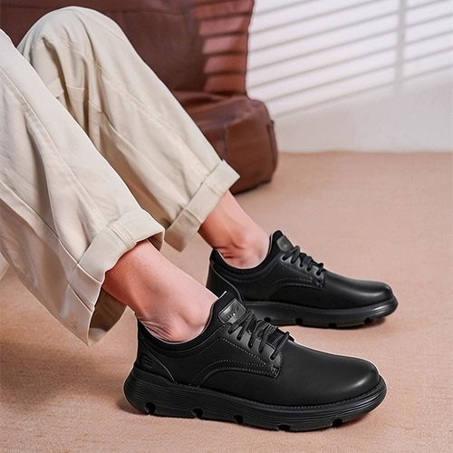 斯凯奇一脚蹬休闲皮鞋