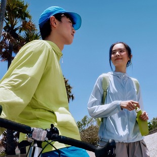 夏季 斯凯奇御光防晒衣男女同款 凉感速干舒适运动户外透气连帽外套