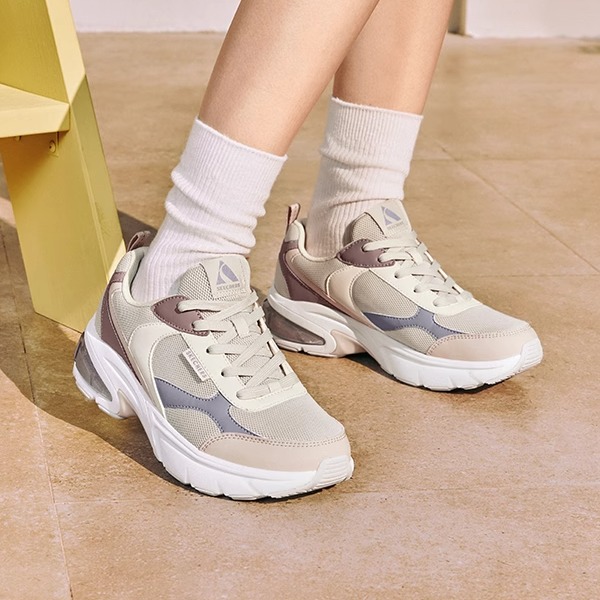 Skechers斯凯奇月影鞋2025秋新款女复古老爹鞋厚底增高休闲运动鞋