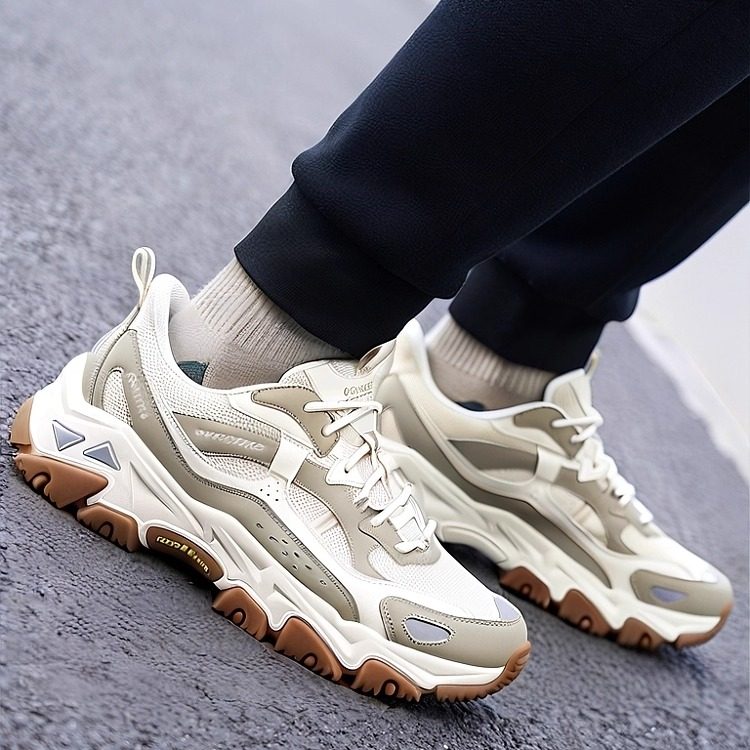 斯凯奇云岚鞋|男户外鞋2026秋新款一脚蹬休闲运动鞋老爹鞋闪穿鞋,流行男鞋,老爹鞋,淘宝优惠券,粉丝福利购,淘宝优惠卷