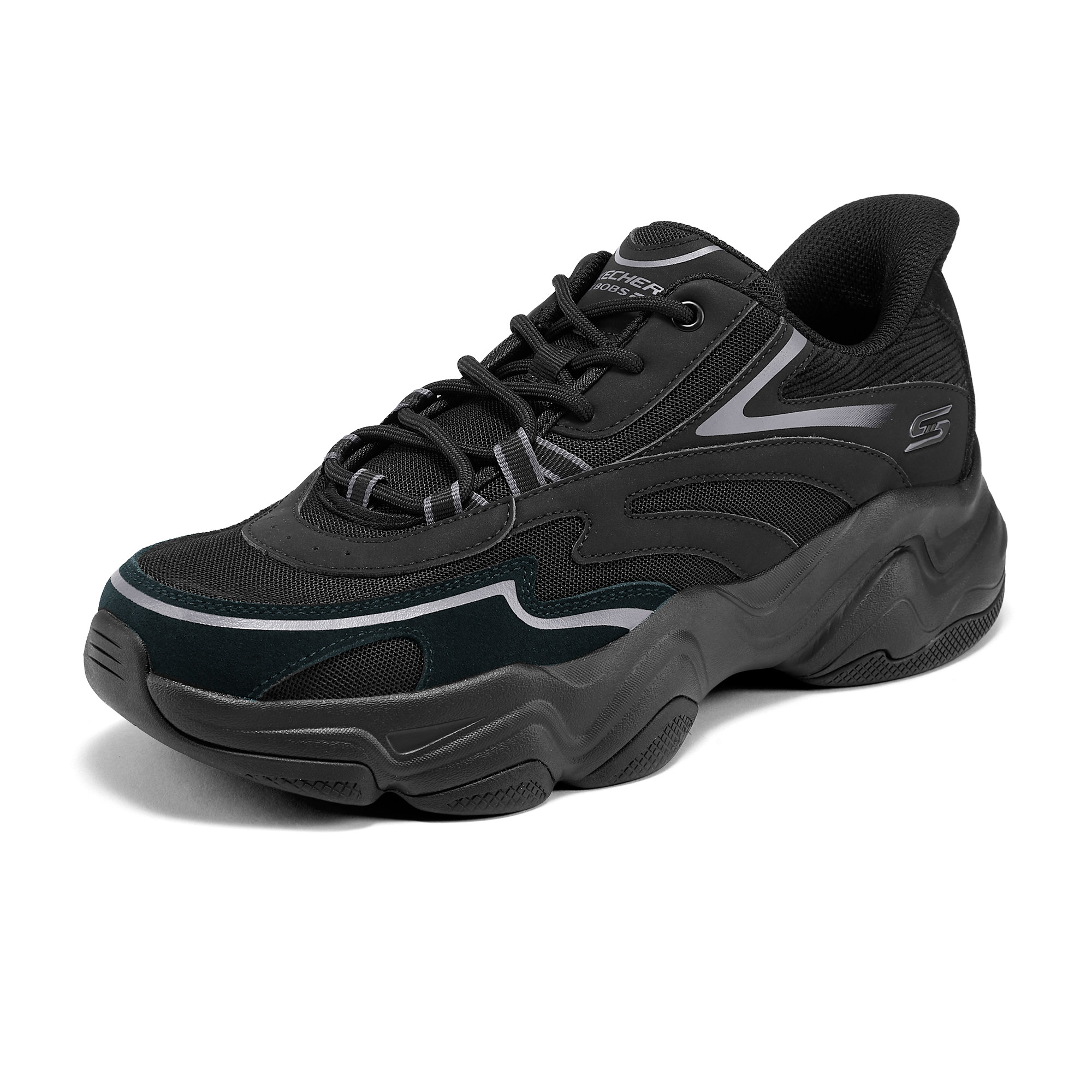 斯凯奇闪穿鞋|2026秋冬新款男老爹鞋一脚蹬轻便增高熊猫鞋运动鞋,运动鞋new,其它运动鞋,淘宝优惠券,粉丝福利购,淘宝优惠卷