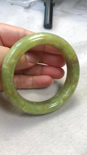 岫玉辽阳手镯54圈口