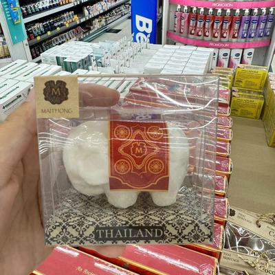 泰国小象椰子手工香皂bigC采购