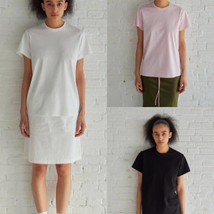 DoOr 打底经典 3色基础宽松大T恤 干爽亲肤夏季 单品莱赛尔 Avery