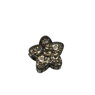 妍菲超闪水钻五角星抓夹精致百搭复古小号后脑勺发抓樱桃半夹发饰