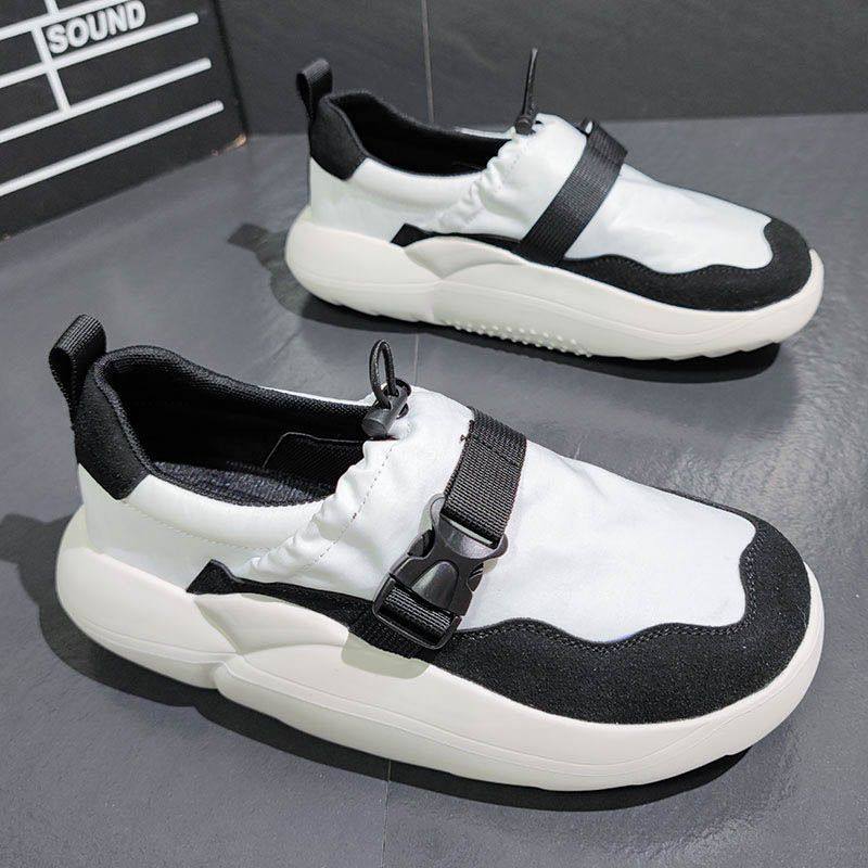 秋季新款男士布鞋休闲鞋小丑鞋男网红一脚蹬男鞋网红鞋子男潮鞋,流行男鞋,单鞋,淘宝优惠券,粉丝福利购,淘宝优惠卷