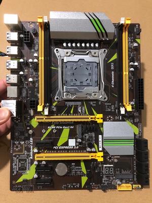 50个磐石至尊x99 d3主板 完好包亮配件齐 有挡板  标洁川议价