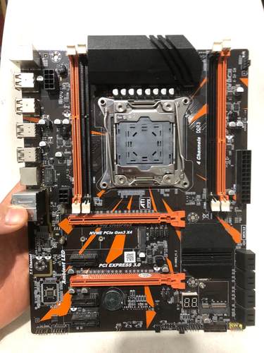 科脑x99 d3主板完好包亮 有20个洁川议价