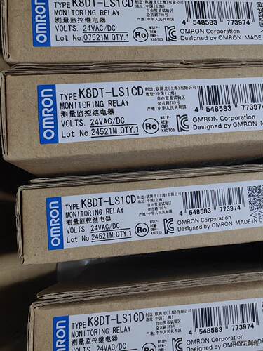 OMRON正品K8DT-LS1CD  测量检测继电器 原装议价商品