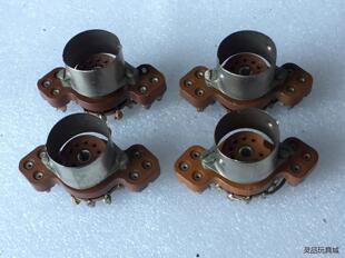 20429西电古典九脚管座4支；成色好;ECC83等可用；装 议价商品