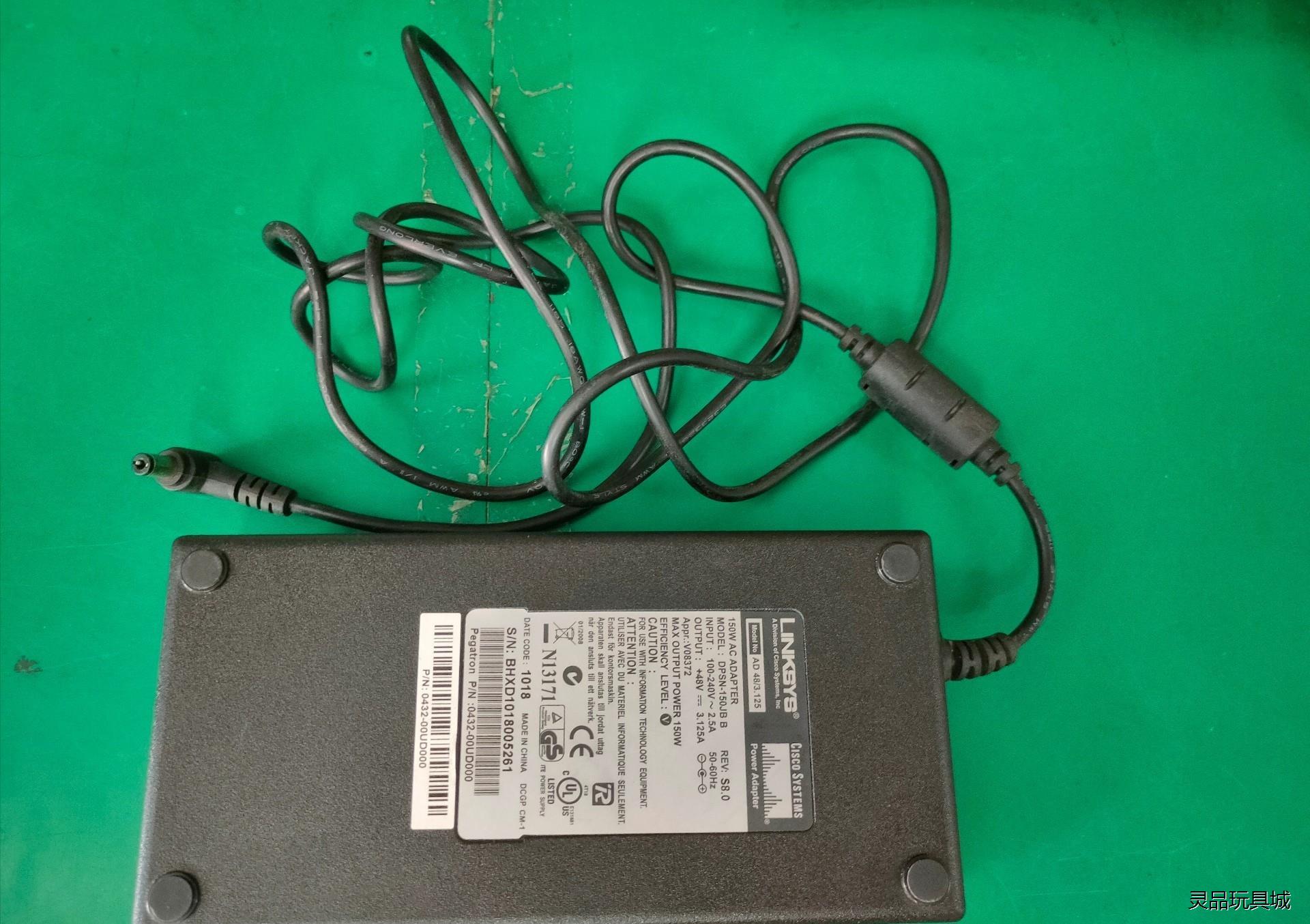 原装48V3.125A电源，带输出线。思科 LINKSYS议价商品