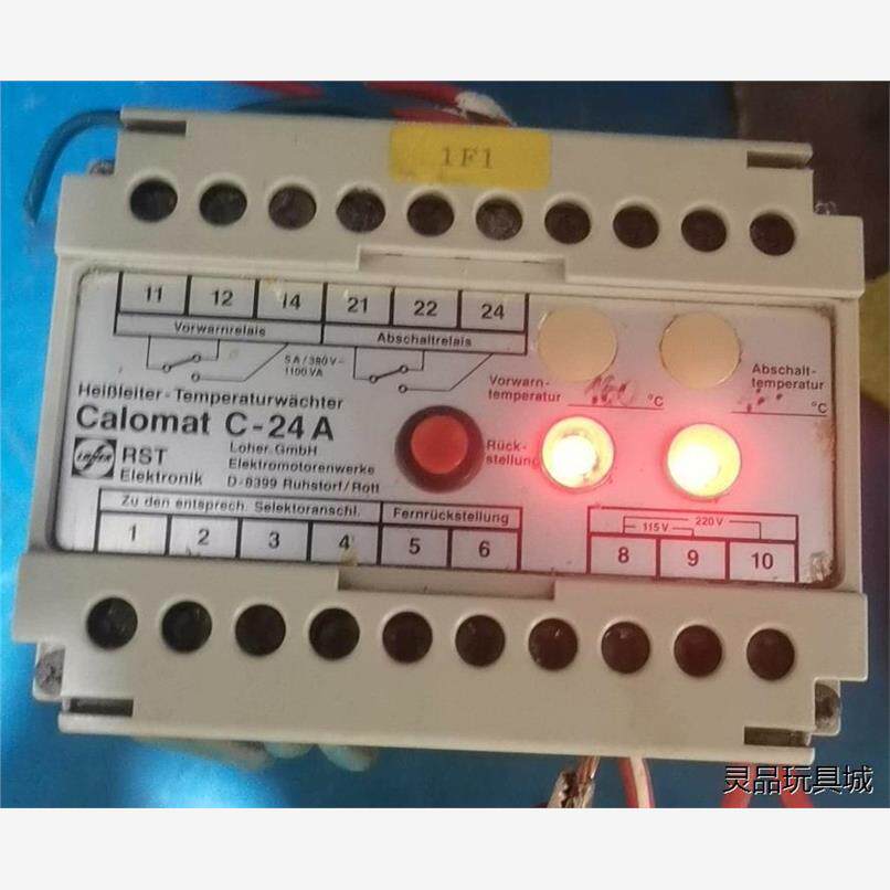 Calomat C-24A劳尔温度加热控制器，通电显示如图，议价商品