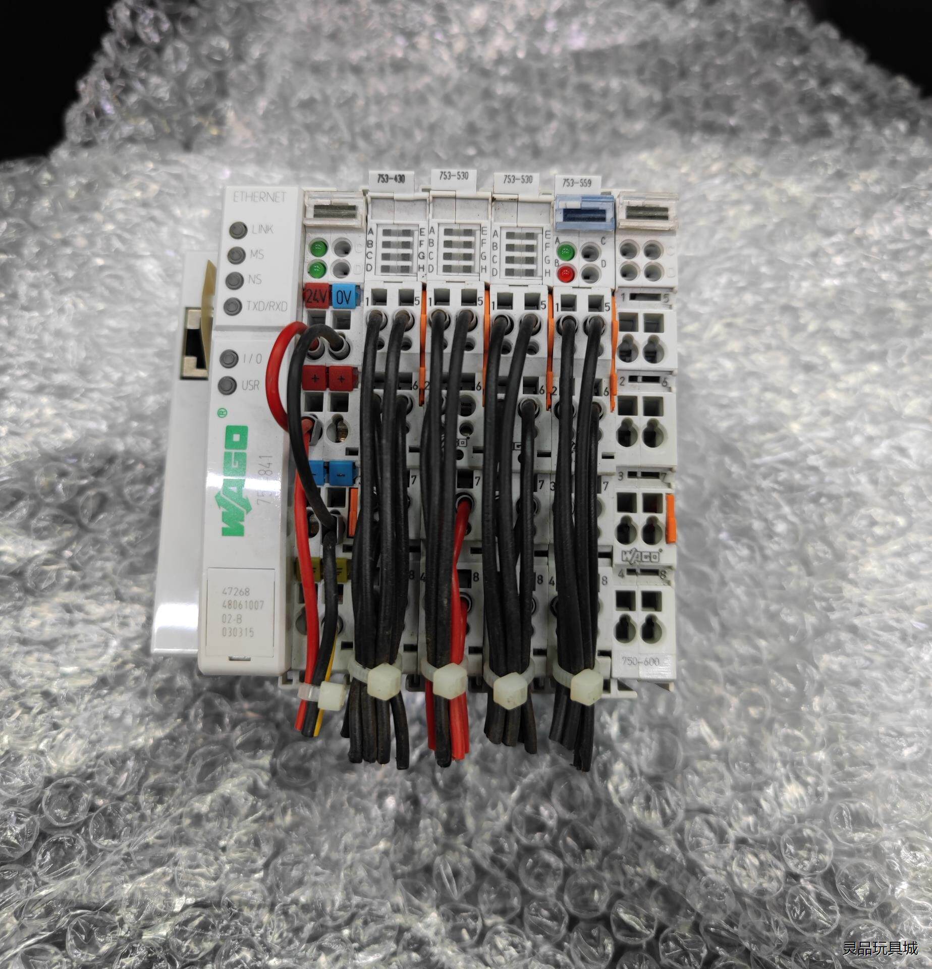 WAGO万可模块一组，拆机包好，成色9.9新，750-841议价商品