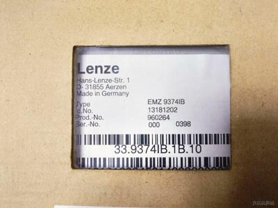 EMZ9374IB Lenze伦茨斩波器，全新原包装议价商品