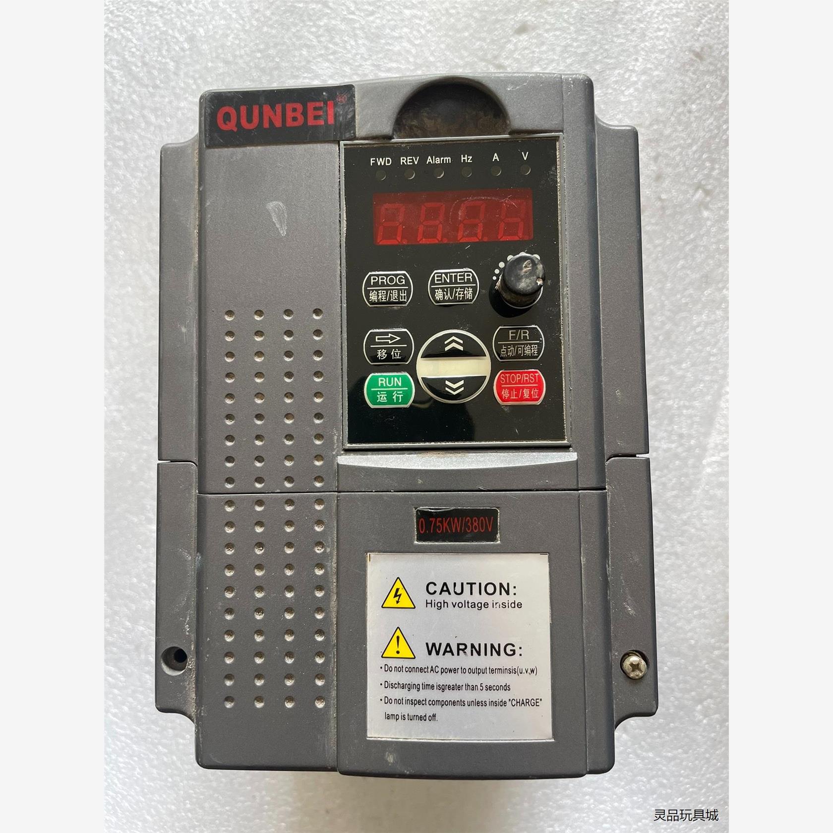 全新二手变频器 上海群倍变频器QLP3G-0.75G-A3议价商品