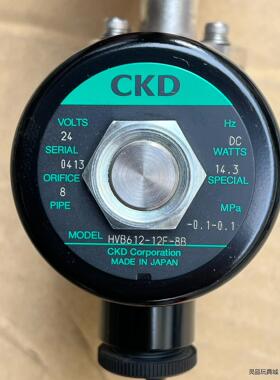 CKD真空电磁阀HVB6 12-12F -8B议价商品