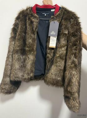 Levis 李维斯 LMC 仿貂毛短夹克议价商品