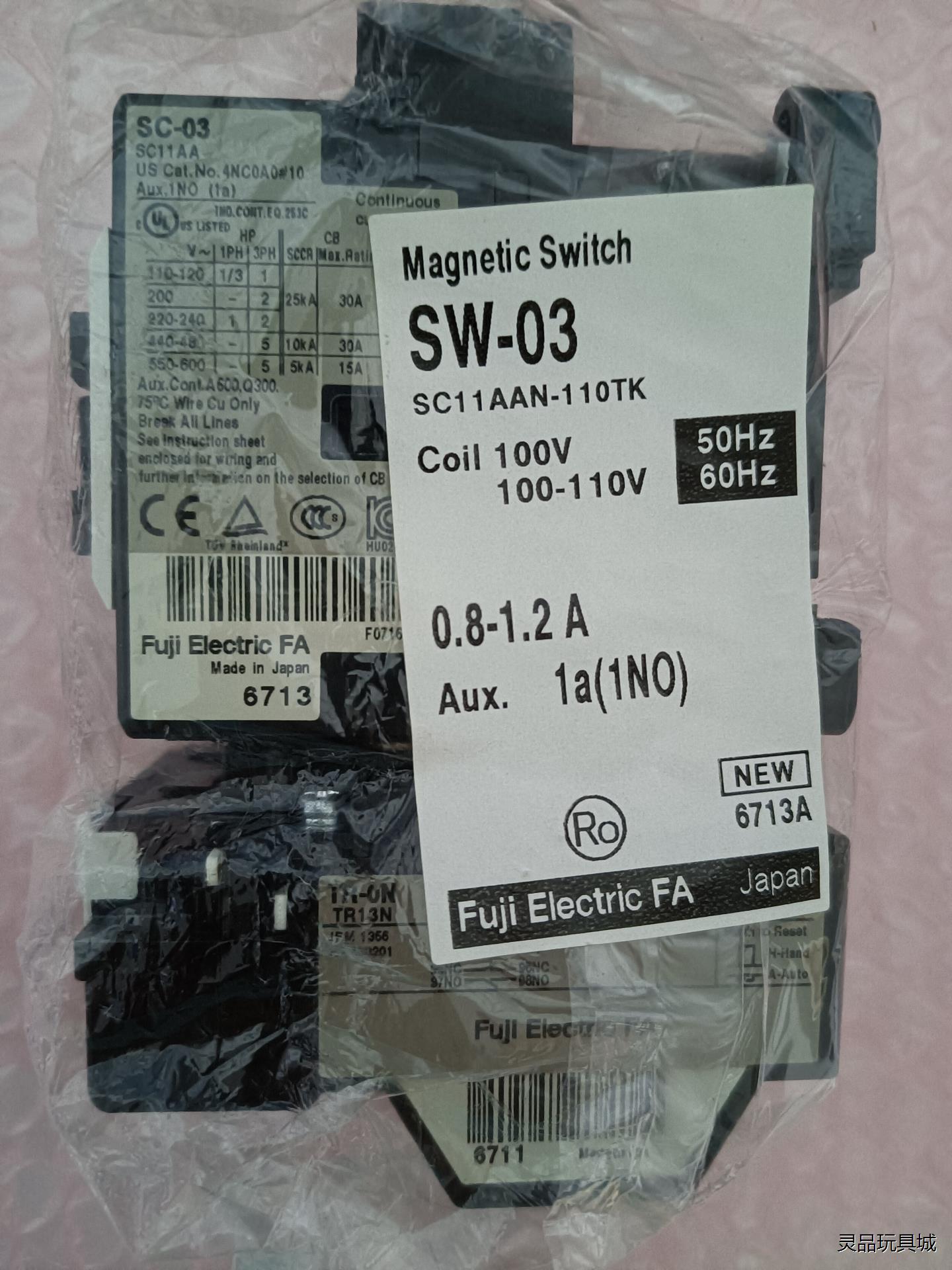 FUJI开关,SC-03 SC11AA,继电器 TR-0N议价商品