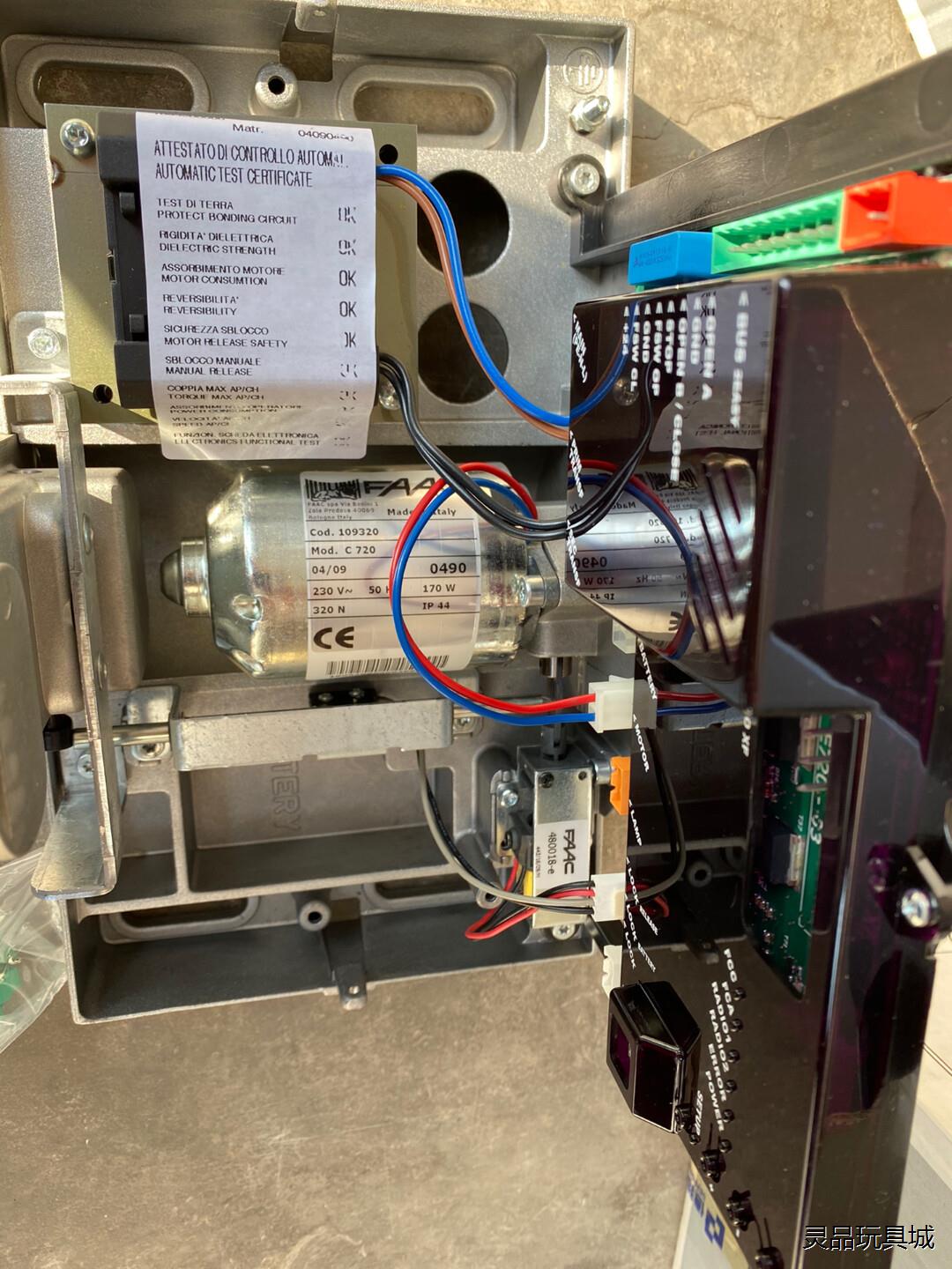 法柯 FAAC 意大利原装进口FAAC C720平开门电机法议价商品