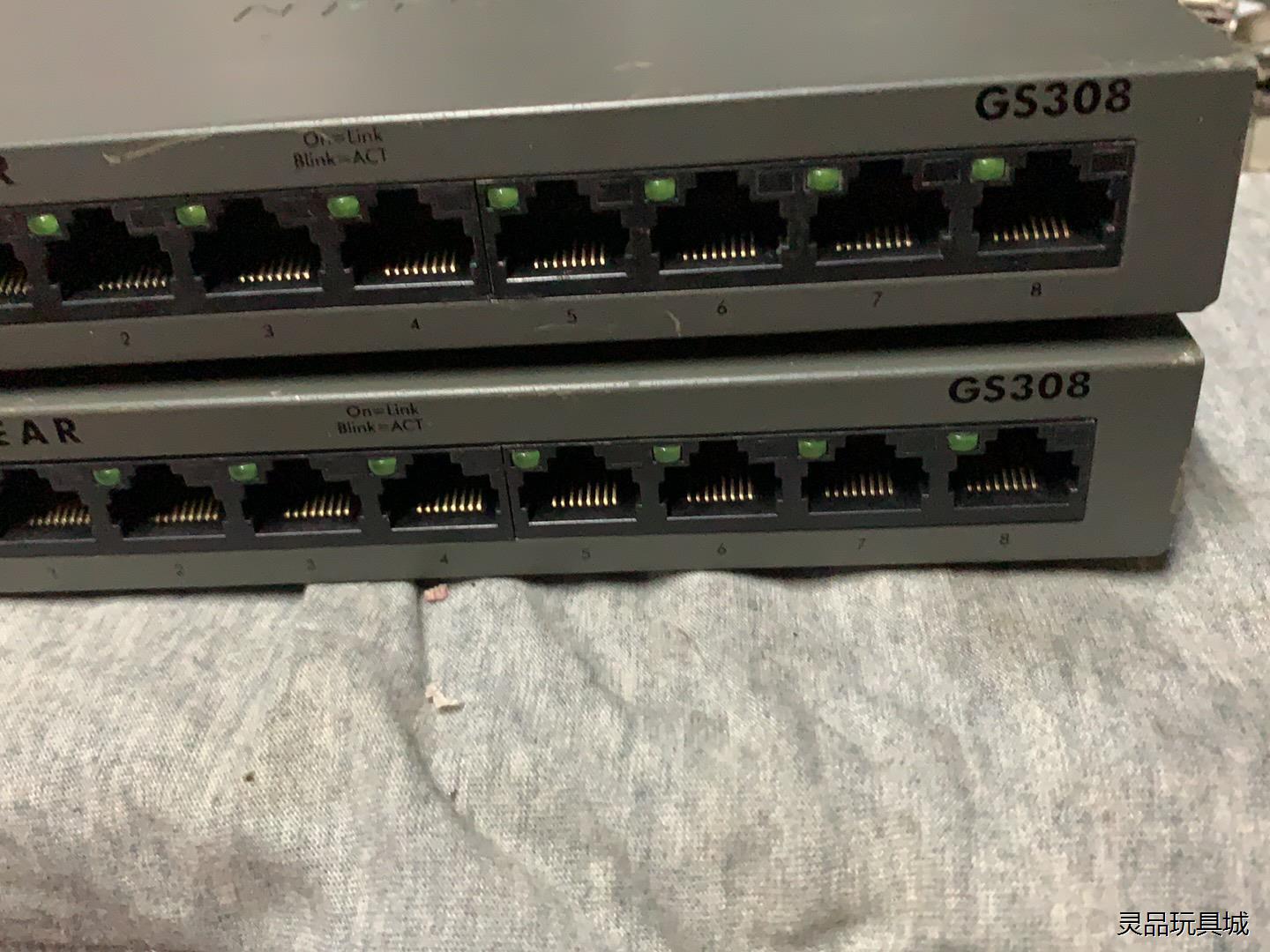 二手 网件NETGEAR GS308V2 8口 全千兆交换机议价商品图片