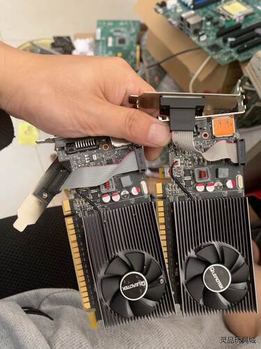 winfast 1G DDR3 GT710显卡拆机下来，显示议价商品