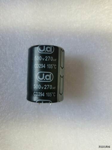 拆机电解电容500v270uf（30*40）共64个，有需求议价商品