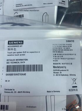 6AV6881-0AV21-0AA0德国进口现货全新原装洁川议价