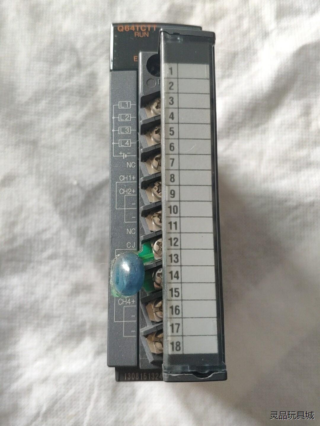 三菱Q64TCTT温度模块，成色漂亮实物拍摄的，保证原装正议价商品