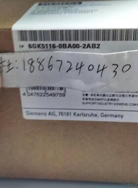 6GK5116-0BA00-2AB2西门子交换机全新原装，可议价商品