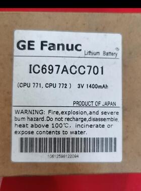 GE FANUC发那科IC697ACC701 存储器CPU长议价商品