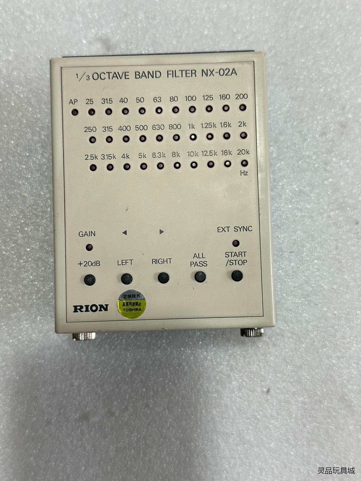 RION 1/3 OCTAVE BAND FILTER NX议价商品